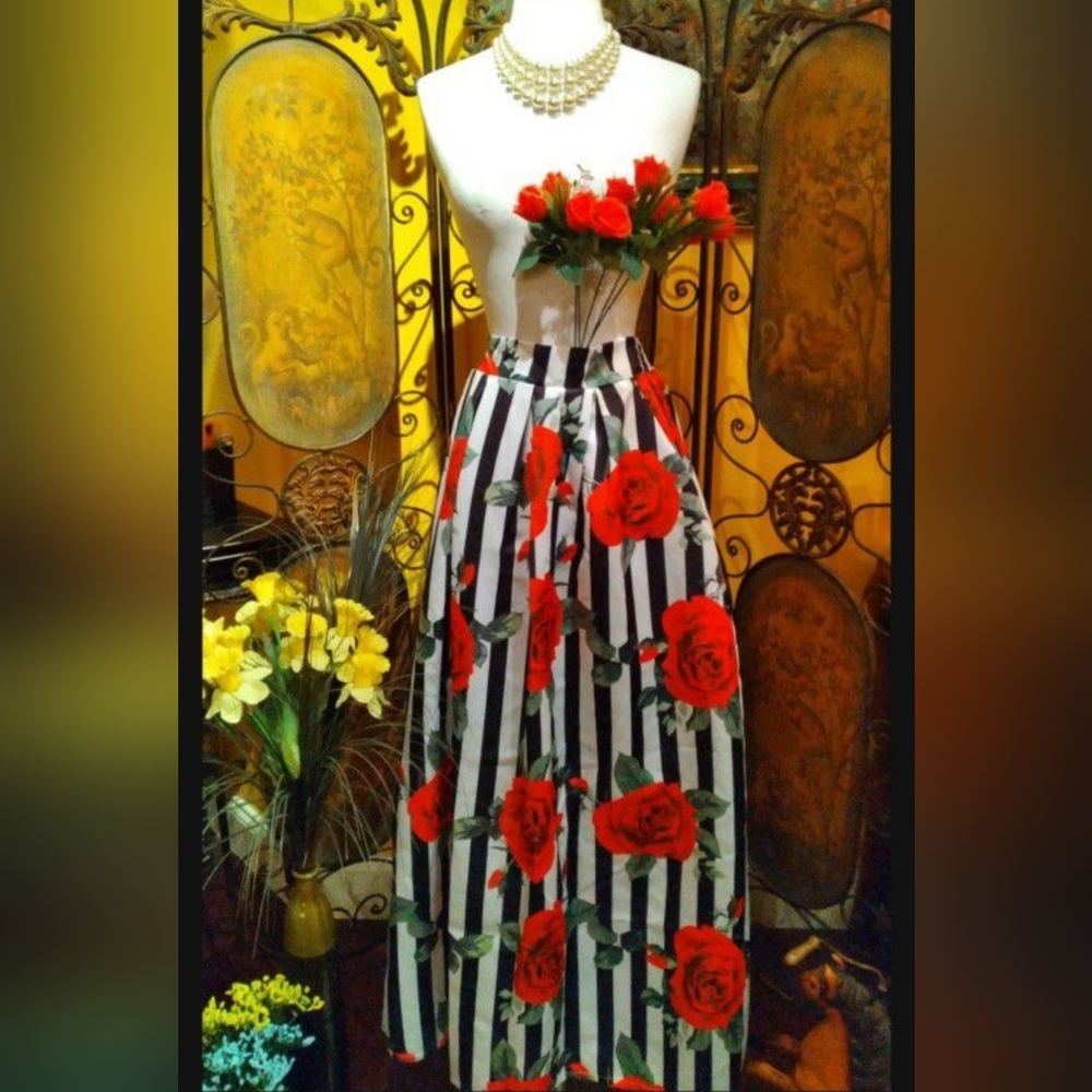 Floral Maxi  Skirt
